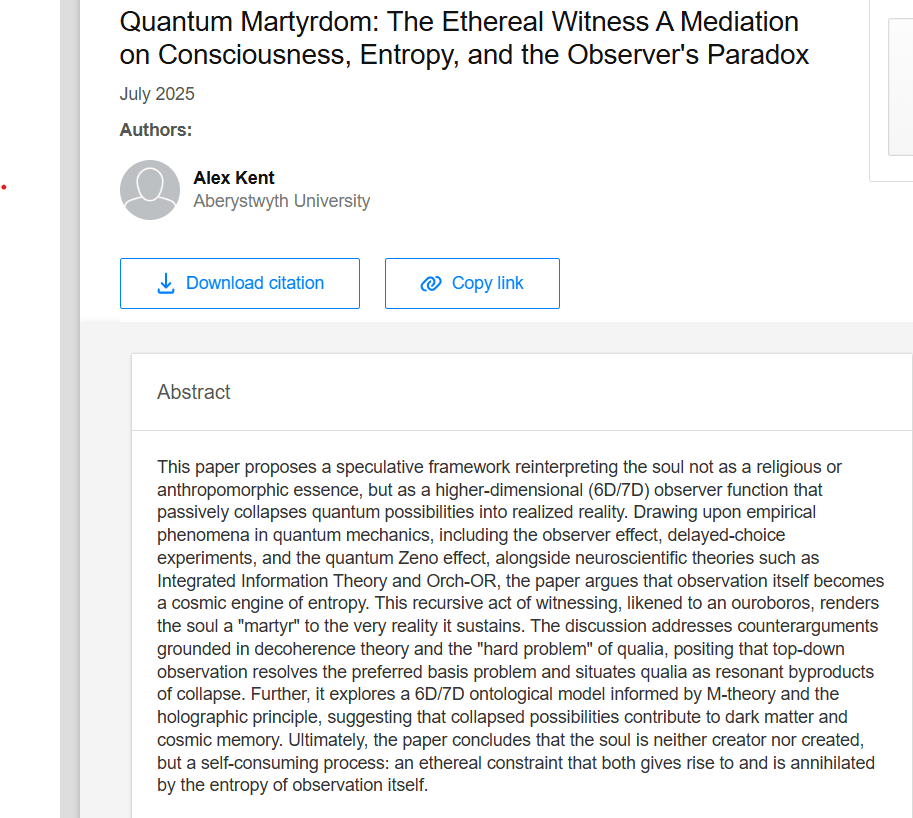 Quantum Martyrdom: The Ethereal&nbsp;Witness